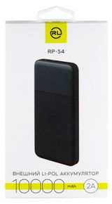Изображение товара Внешний аккумулятор Red Line RP-54 10000mAh черный