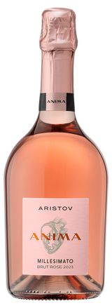 Изображение товара Игристое вино Aristov Anima розовое брют Россия, 0,75 л