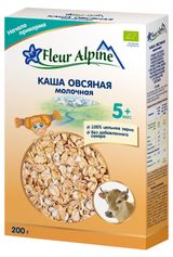 Изображение товара Каша молочная детская Fleur Alpine овсяная с 5 месяцев БЗМЖ, 200 г