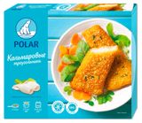 Изображение товара Котлеты Треугольники кальмаровые Polar из морепродуктов в панировке замороженные, 300 г