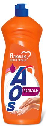 Изображение товара Средство для мытья посуды Aos Бальзам, 900 мл