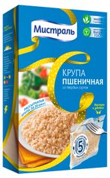Изображение товара Крупа пшеничная «Мистраль» в пакетах для варки, 5x80 г