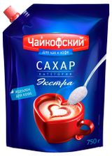Изображение товара Сахар «Чайкофский» Экстра кристаллический, 750 г