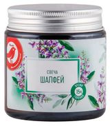 Изображение товара Свеча АШАН Красная птица с ароматом шалфея в банке, 15 ч