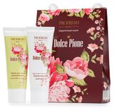 Изображение товара Набор подарочный Profresh Dolce Pione, Крем для рук питательный 75мл + Крем-скраб для рук 75 мл