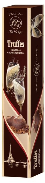 Изображение товара Конфеты «ПоД'Ари» трюфели с шампанским, 45 г