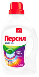 Изображение товара Гель для стирки «Персил» Color для цветного белья, 1,3 л (20 стирок)