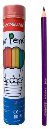 Изображение товара Набор цветных карандашей ACMELIAE, 12 цветов