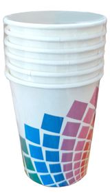 Изображение товара Набор одноразовых стаканов Радуга, 6х250 мл