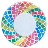 Изображение товара Набор одноразовых тарелок Радуга, 6х22 см