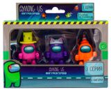 Изображение товара Набор фигурок Among Us серия 3 на шарнирах, 3 шт в ассортименте
