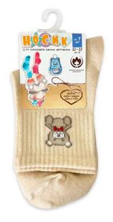 Изображение товара Носки для девочки «Борисоглебский трикотаж» удлиненные, р.18-20