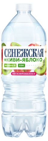 Изображение товара Вода «Сенежская» киви-яблоко негазированная, 1 л