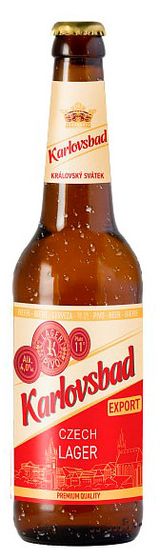 Изображение товара Пиво Karlovsbad светлое фильтрованное, 500 мл