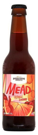 Изображение товара Медовуха «Василеостровская пивоварня» Orange & Cherry, 330 мл