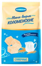 Изображение товара Вафли «Коломенское» Сливочные, 200 г