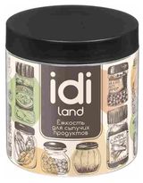 Изображение товара Емкость для сыпуч продуктов Idiland, 0,5 л