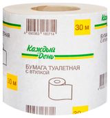 Изображение товара Туалетная бумага «Каждый день» 1 слой, 1 рулон