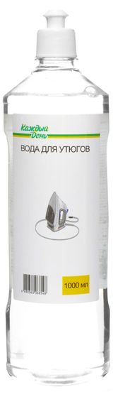Изображение товара Вода для утюгов «Каждый день», 1 л