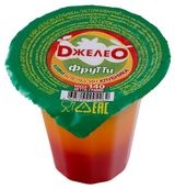 Изображение товара Десерт «ДжелеО» Фрутти охлажденный, 140 г