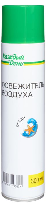 Изображение товара Освежитель воздуха «Каждый день» Океан, 300 мл