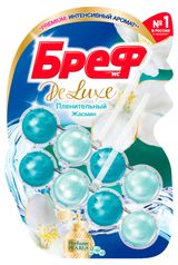 Изображение товара Туалетный блок «Бреф» DeLuxe Пленительный жасмин 2 блока, 100 г
