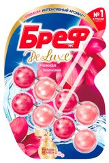 Изображение товара Туалетный блок «Бреф» DeLuxe Нежная магнолия 2 блока, 100 г