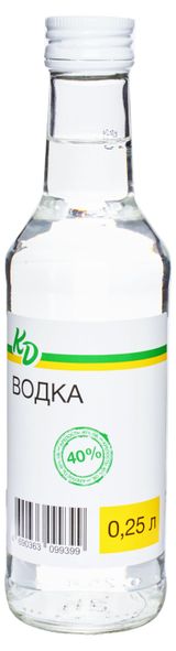 Изображение товара Водка «Каждый день» Россия, 0,25 л
