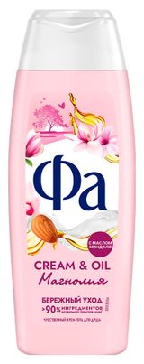 Изображение товара Гель для душа «Фа» Cream & Oil Магнолия, 250 мл