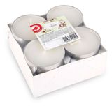 Изображение товара Свечи АШАН Красная птица чайные с классическим ароматом, 12 шт