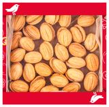 Изображение товара Печенье сдобное АШАН Красная птица Орешки с вареной сгущенкой, 500 г