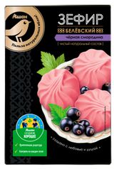 Изображение товара Зефир АШАН Золотая птица Белевский черная смородина, 250 г