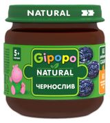 Изображение товара Пюре фруктовое детское Gipopo из чернослива с 5 мес., 80 г