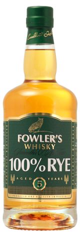 Изображение товара Виски ржаной Fowler's Россия, 0,7 л