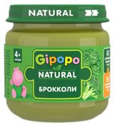 Изображение товара Пюре овощное детское Gipopo Брокколи с 4 мес., 80 г