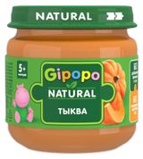 Изображение товара Пюре овощное детское Gipopo Тыква с 5 мес., 80 г