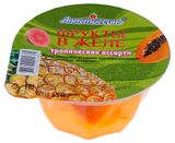 Изображение товара Желе плодово-ягодное «Аппетиссимо» тропическое ассорти охлажденное, 150 г