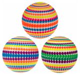 Изображение товара Мяч 1TOY Круги ПВХ 23 см, 1 шт в ассортименте