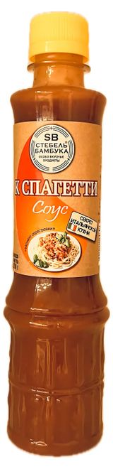 Изображение товара Соус «Стебель Бамбука» к спагетти, 350 г