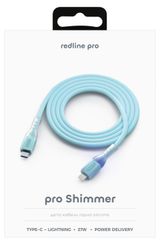 Изображение товара Кабель Red Line TYPE-C-8PIN 2А 27W зеленый, 1 м