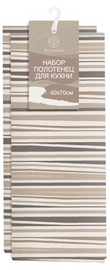 Изображение товара Набор кухонных полотенец «Коллекция» 100% хлопок 40х70 см, 2 шт