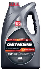 Изображение товара Масло моторное «Лукойл» Genesis Armortech НК 5W-30, 4 л