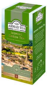 Изображение товара Чай зеленый Ahmad Tea с жасмином, 25х2 г