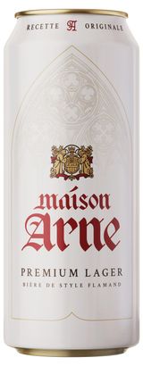 Изображение товара Пиво светлое Maison Arne Lager 4,8%, 430 мл
