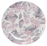 Изображение товара Тарелка обеденная Domenik Blooming бело-розовая, 24 см