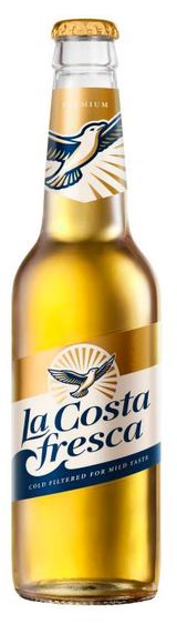 Изображение товара Пиво светлое La Costa Fresca 4,1%, 330 мл