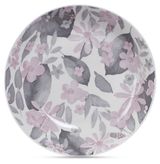 Изображение товара Тарелка суповая Domenik Blooming бело-розовая, 20 см