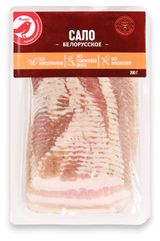 Изображение товара Сало АШАН Красная птица Белорусское нарезка, 200 г