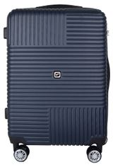 Изображение товара Чемодан жесткий Airport темно-серый 8 колес, 44х27х65 см, размер M