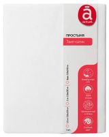 Изображение товара Простыня Actuel твил-сатин белая, 216х240 см